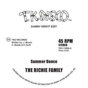 Richie Family/SUMMER DANCE-D. KRIVIT 12"