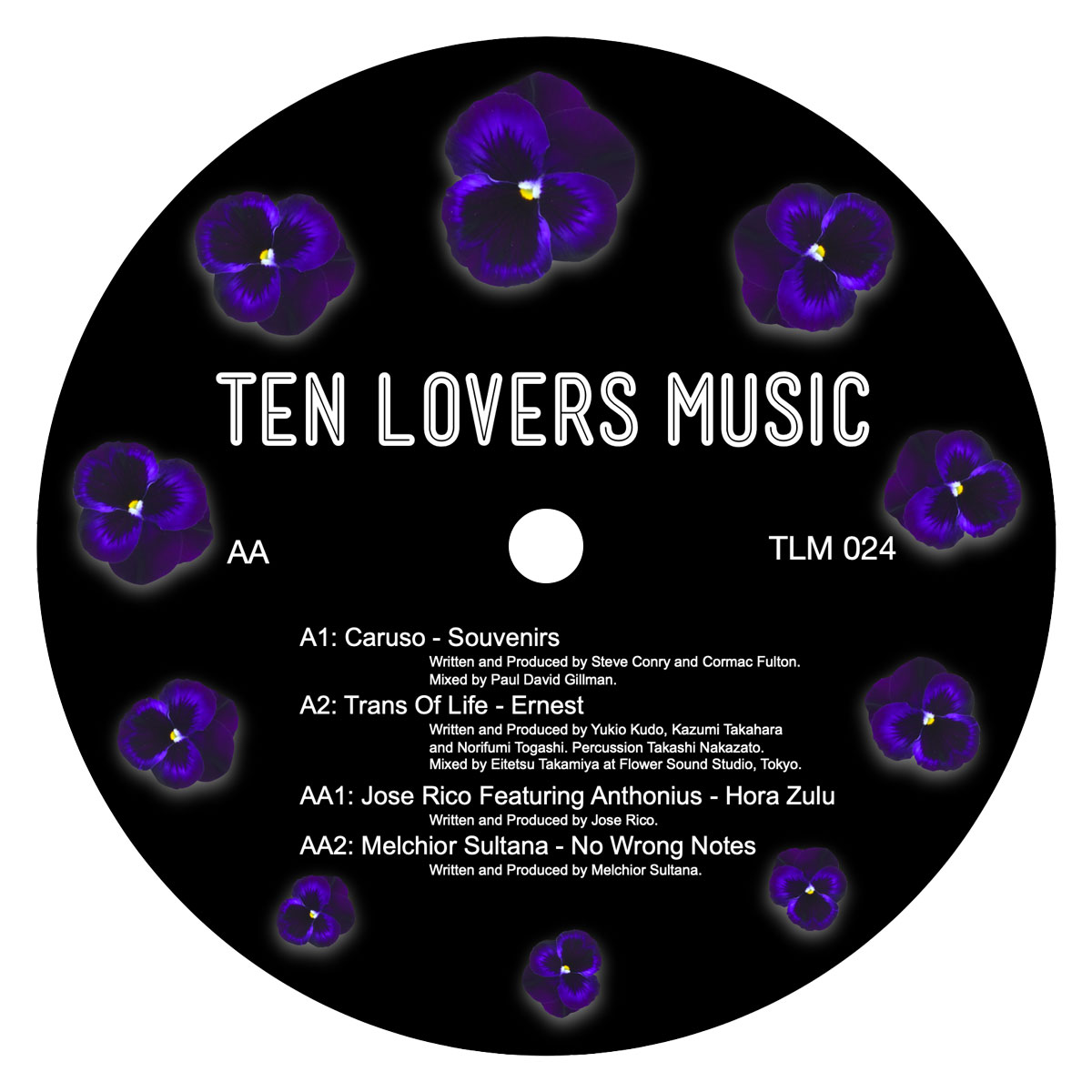 Various/TEN LOVERS MUSIC: TLM024 12"