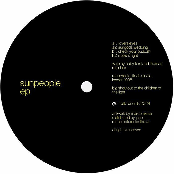 Sunpeople/SUNPEOPLE EP 12"