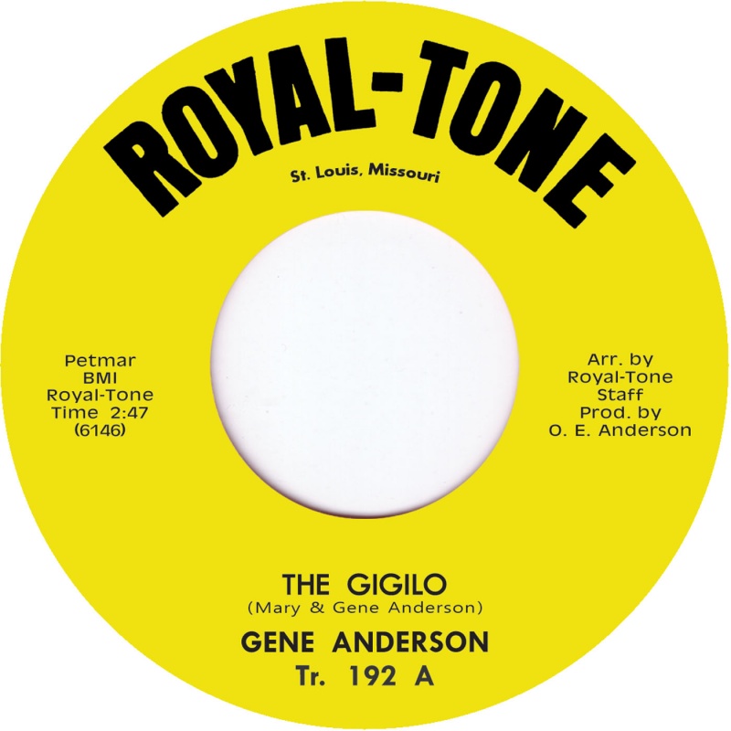 Gene Anderson/THE GIGOLO 7"