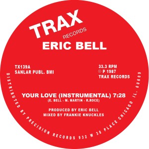 Eric Bell/YOUR LOVE 12"
