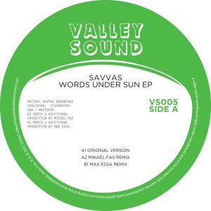 Savvas/WORDS UNDER THE SUN EP 12"