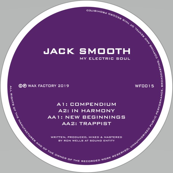 Jack Smooth/MY ELECTRIC SOUL 12"