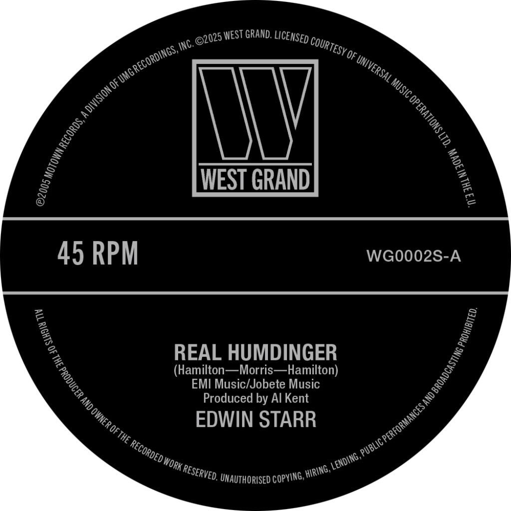 Edwin Starr/REAL HUMDINGER 7"