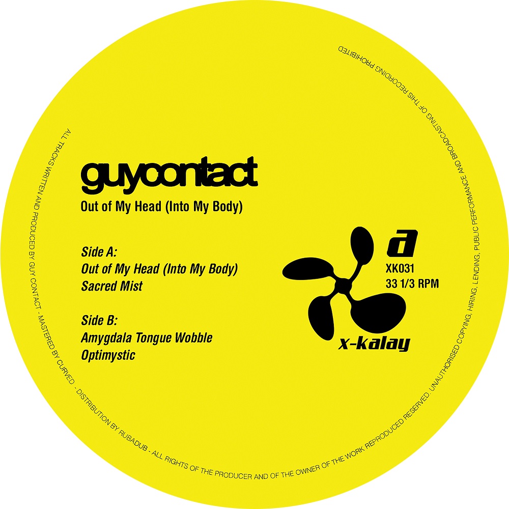 Guy Contact/OUT OF MY HEAD 12"
