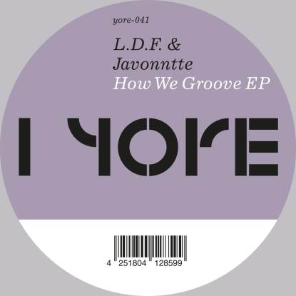 L.D.F. & Javonntte/HOW WE GROOVE EP 12"