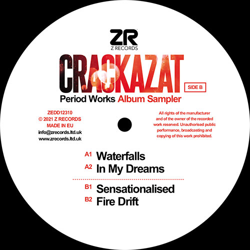 Crackazat/PERIOD WORKS ALBUM SAMPLER 12"