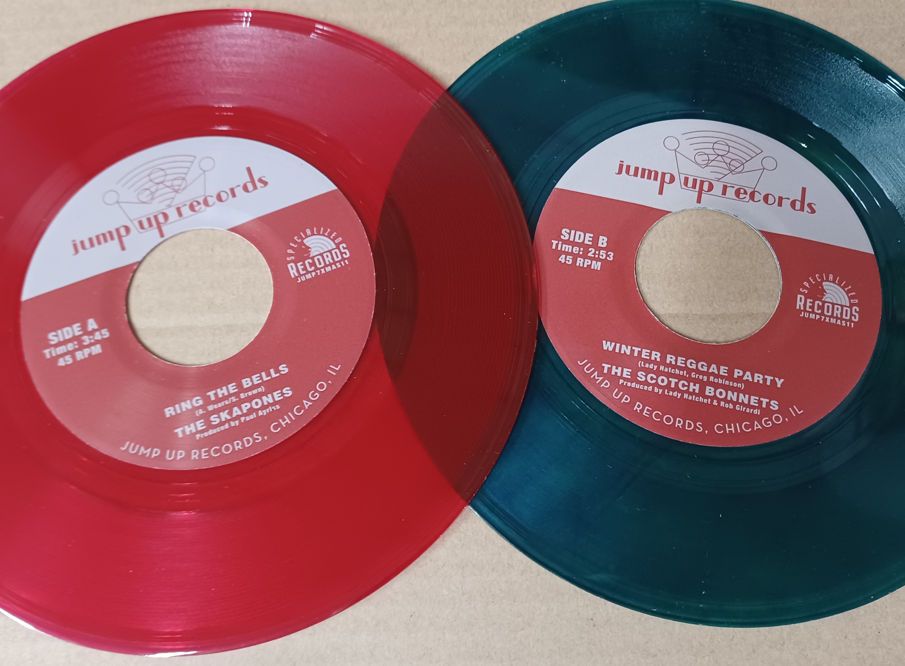 Skapones & Scotch Bonnets/XMAS SPLIT 7"