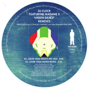 DJ Clock/UNION DANCE (LOUIE VEGA RX) 12