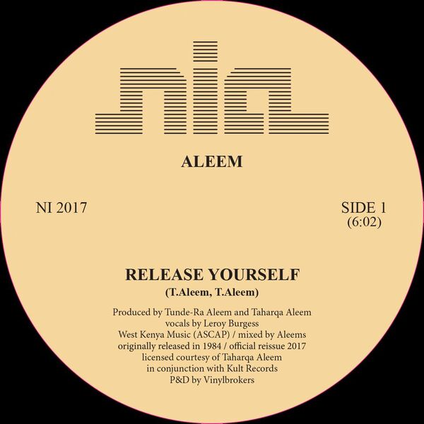 Aleem/RELEASE YOURSELF REPRESS 12