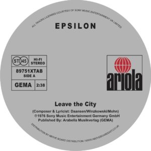 Epsilon/LEAVE THE CITY 12