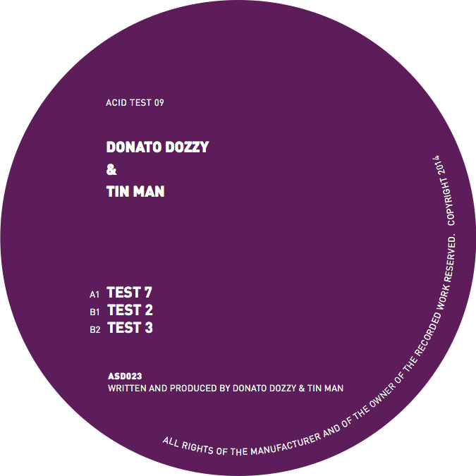 Donato Dozzy & Tin Man/ACID TEST 09 12"