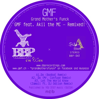 GMF/FEATURING AKIL THE MC REMIXED  12"