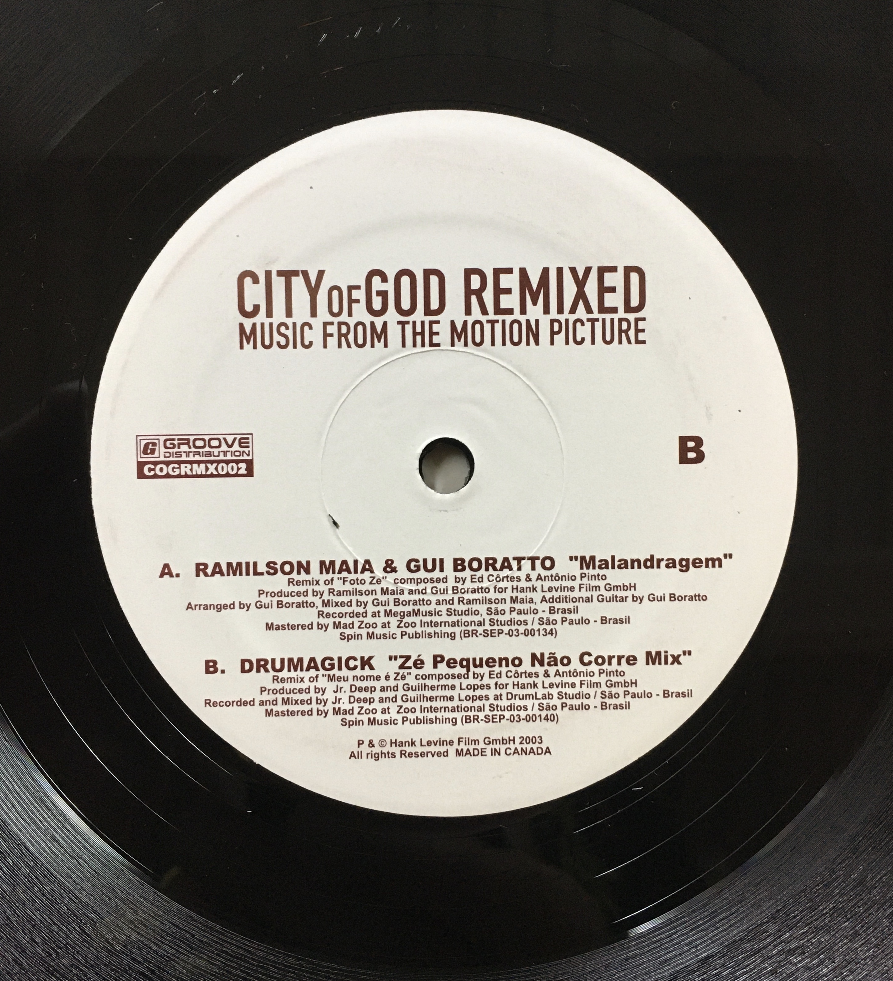 Drumagick/CITY OF GOD REMIXES 12"