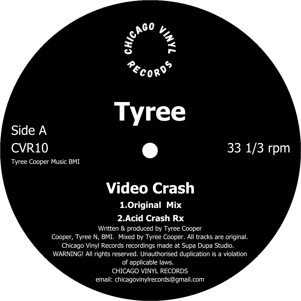 Tyree/VIDEO CRASH 12"