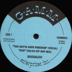 Boogaloo/YOU GOTTA HAVE FREEDOM 12"