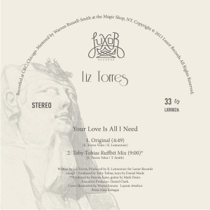 Liz Torres/YOUR LOVE IS ALL I NEED 12"