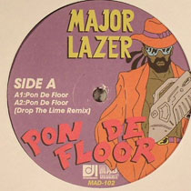 Groove Distribution Singles Club Tracks Major Lazer Pon De Floor 12