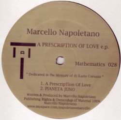 Marcello Napoletano/A PRESCRIPTION 12"