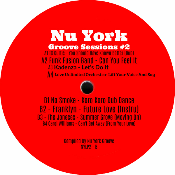 Various/NU YORK GROOVE SESSIONS #2 LP