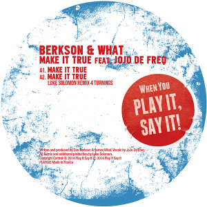 Berkson & What/MAKE IT TRUE 12"