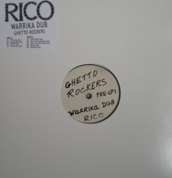 Ghetto Rockers/WAREIKA DUBS (1978) LP
