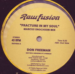 Don Freeman/FRACTURE IN MY SOUL    12"
