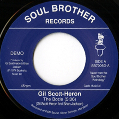 Gil Scott-Heron/THE BOTTLE 7"
