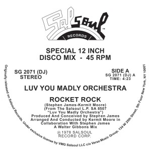 Luv You Madly Orchestra/ROCKET ROCK 12"