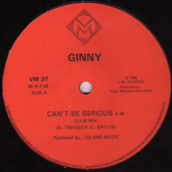 Ginny/CAN'T BE SERIOUS 12"