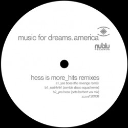 Hess Is More/HITS REMIXES EP 12"
