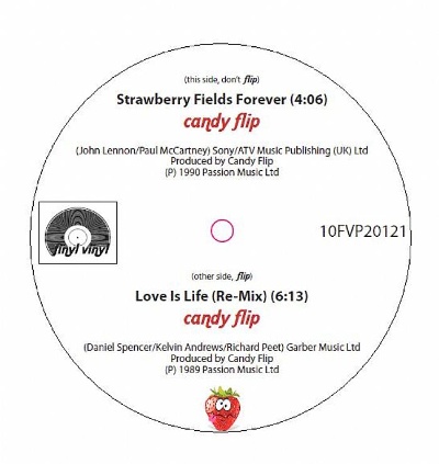 Candy Flip/STRAWBERRY FIELDS FOREVER 10"