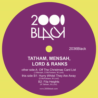 Tatham, Mensah, Lord & Ranks/XMAS 12"