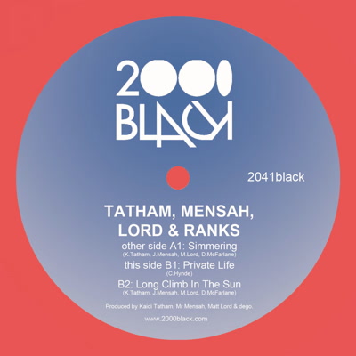 Tatham, Mensah, Lord & Ranks/SIMMER 12"