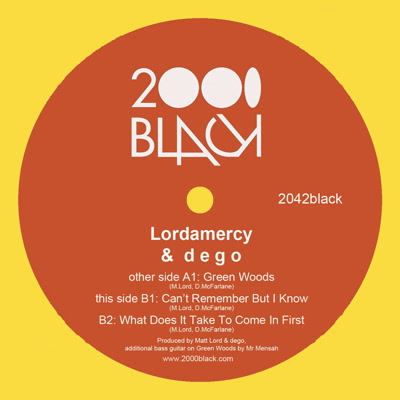 Lordamercy & Dego/GREEN WOODS 12"