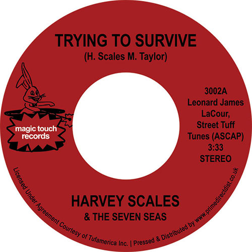 Harvey Scales/TRYING TO SURVIVE 7"