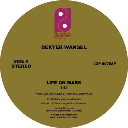 Dexter Wansel/LIFE ON MARS 12"