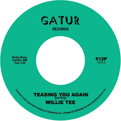 Willie Tee/TEASING YOU AGAIN 7"