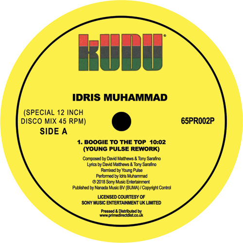 Idris Muhammad/BOOGIE TO THE TOP RMX 12"