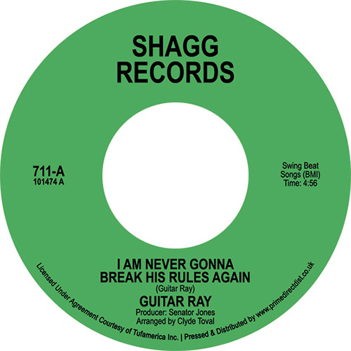 Guitar Ray/I AM NEVER GONNA... 7"