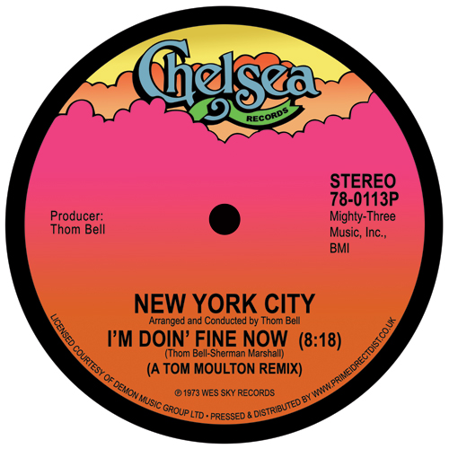 New York City/I'M DOIN' FINE NOW 12"