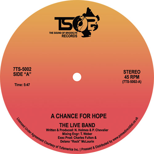Live Band/A CHANCE FOR HOPE 7"