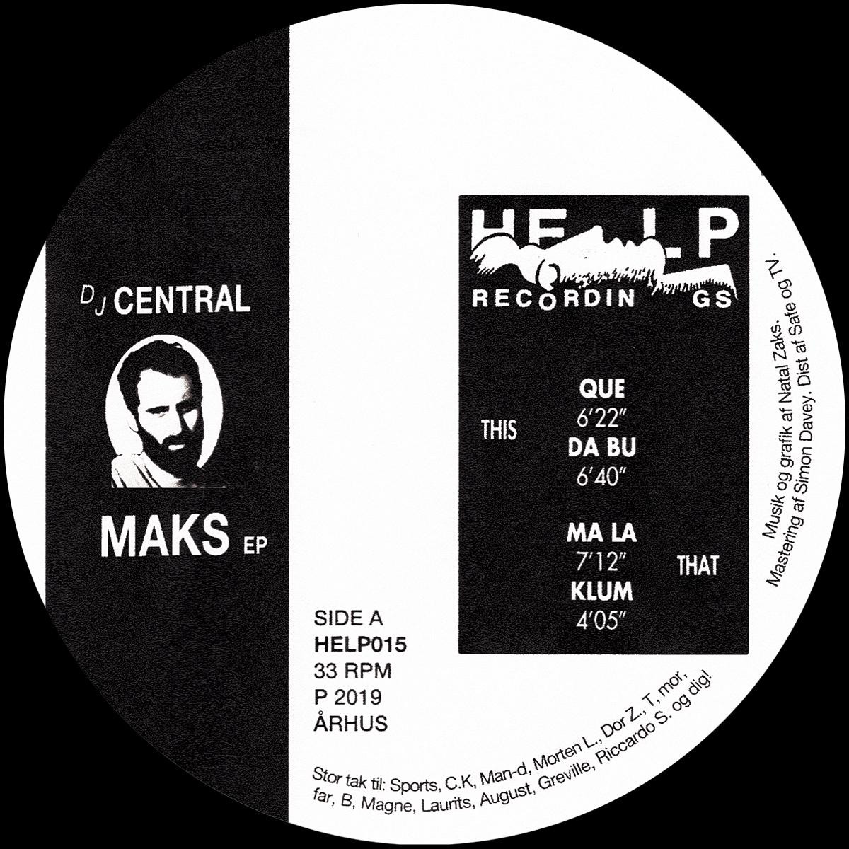 DJ Central/MAKS EP 12"