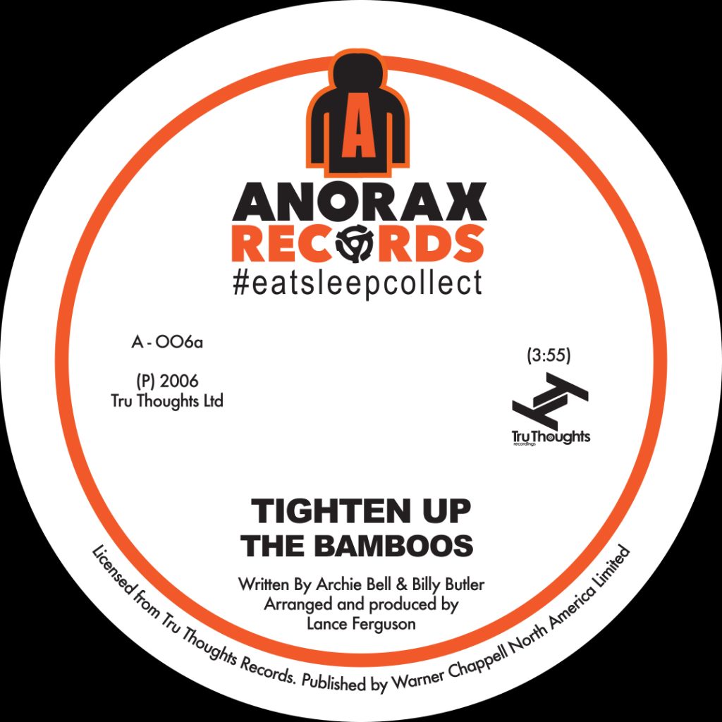 Bamboos/TIGHTEN UP 7"