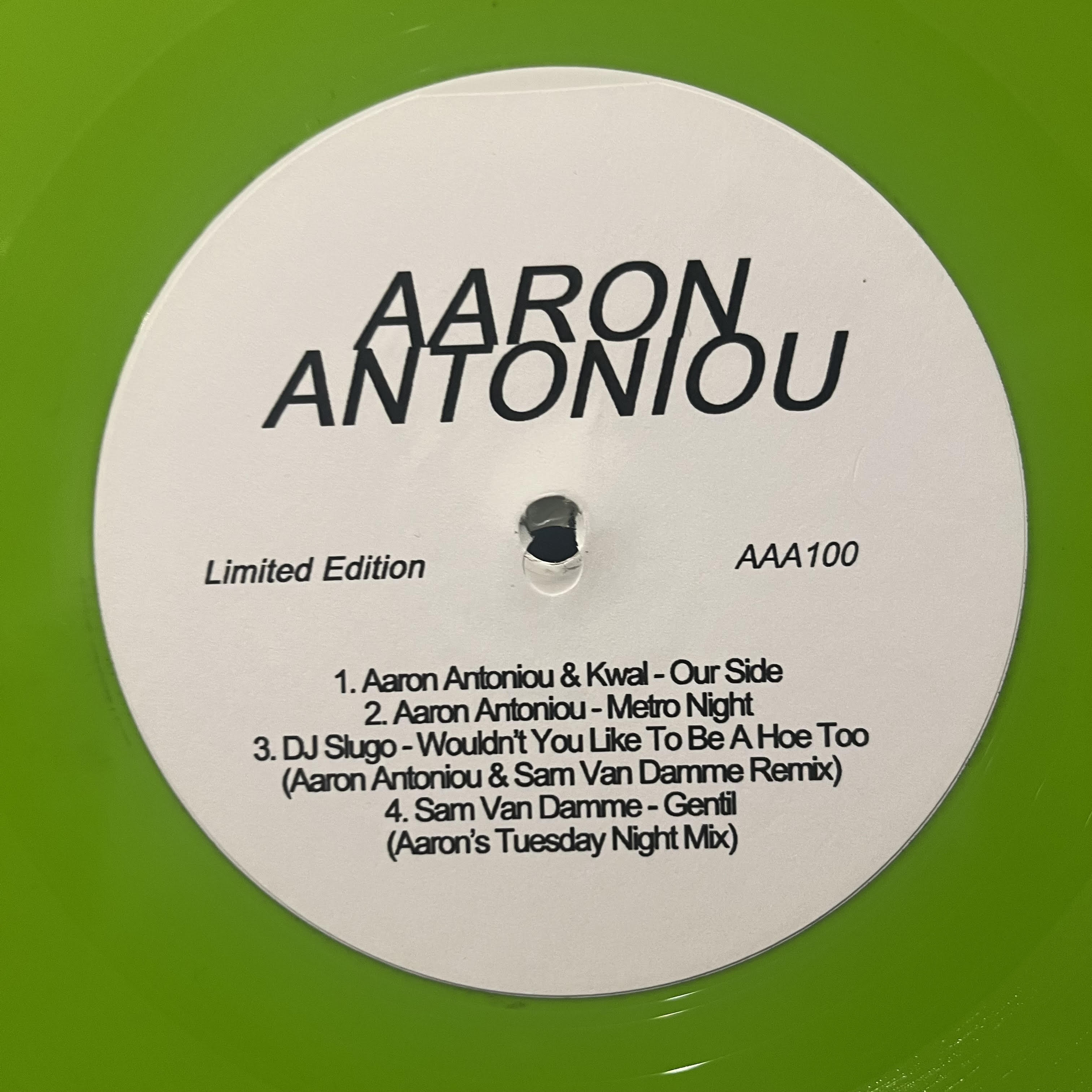 Aaron Antoniou/OUR SIDE 12"