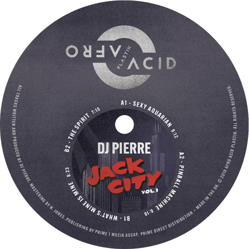 DJ Pierre/JACK CITY VOL 1 12"
