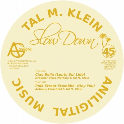 Tal M. Klein/SLOW DOWN EP 12"