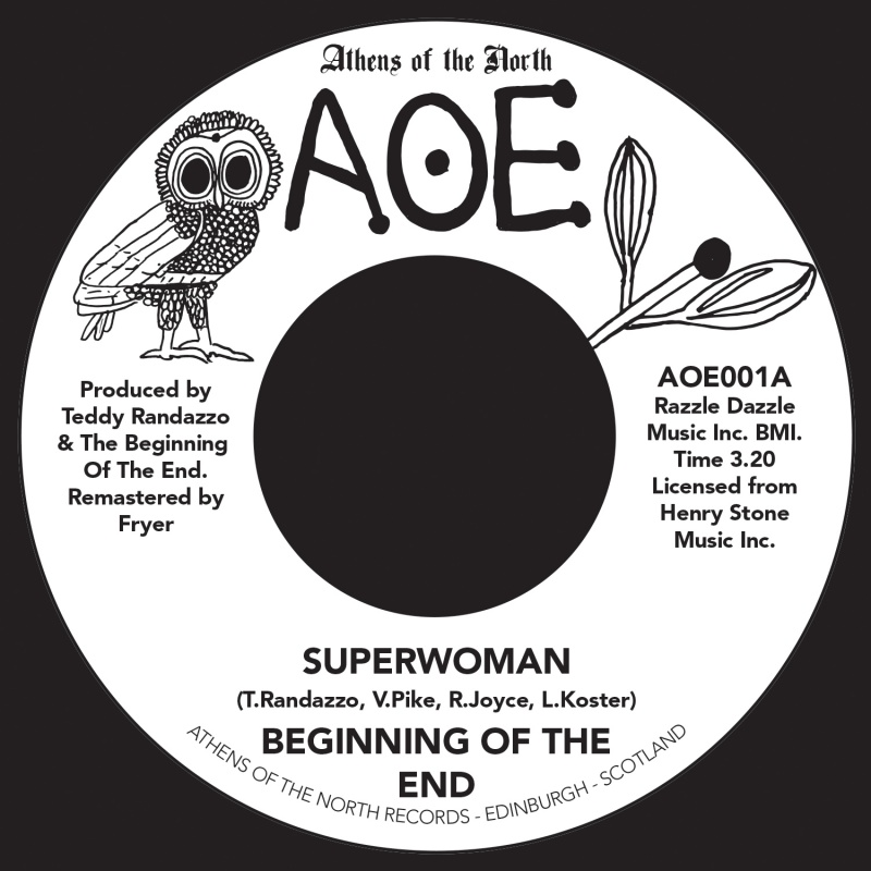 Beginning Of The End/SUPERWOMAN 7"