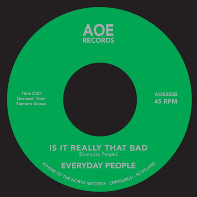 Everyday People/SUPER BLACK 7"