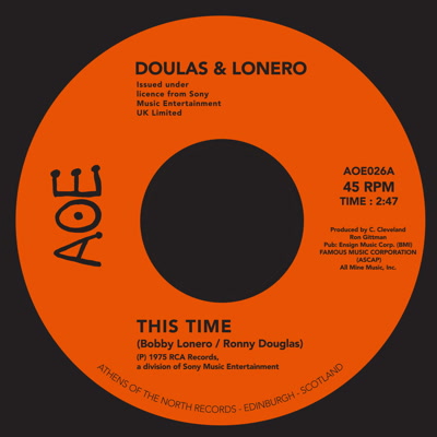 Douglas & Lonero/THIS TIME 7"